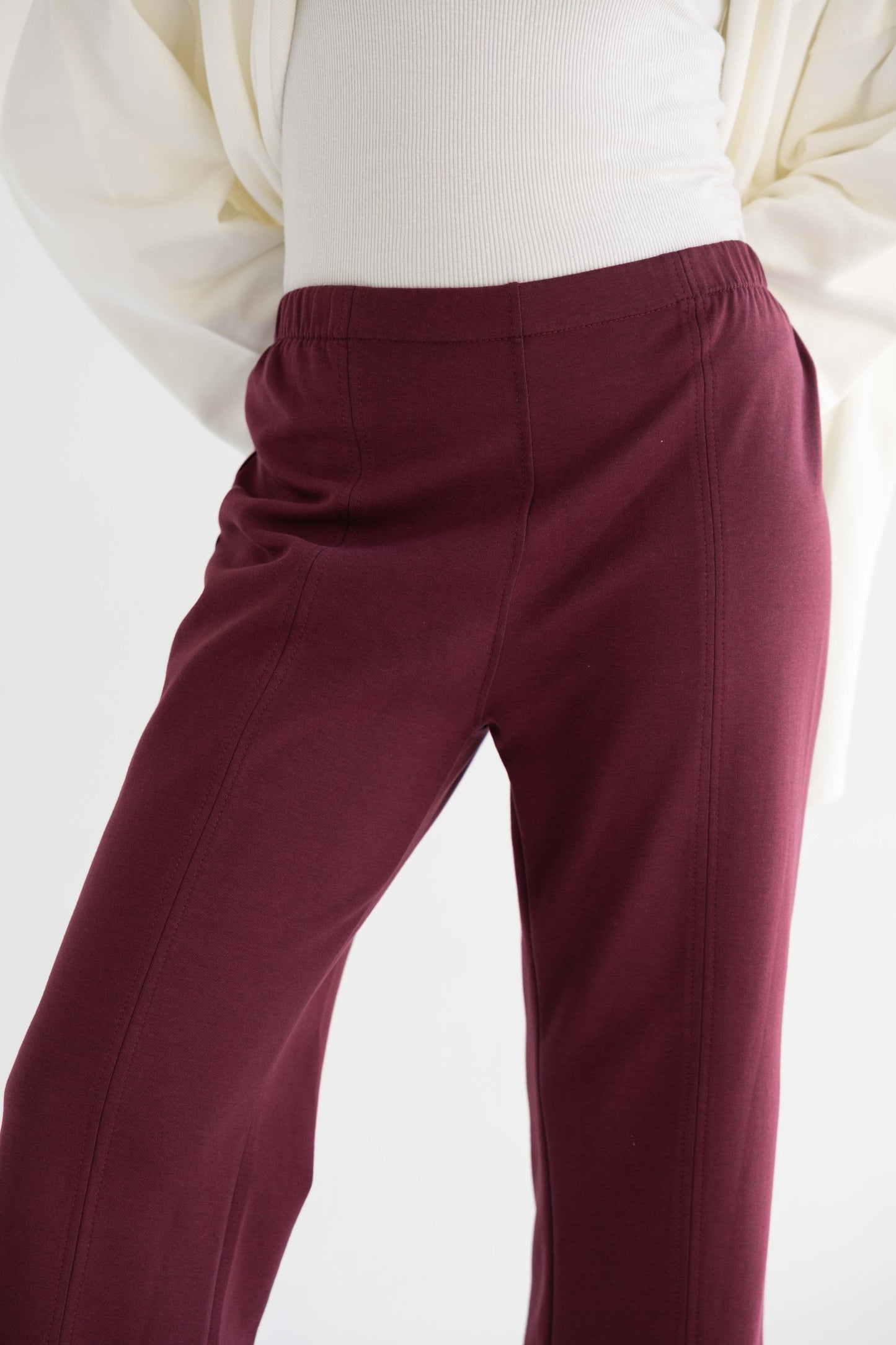 Luna Pants _Burgandy