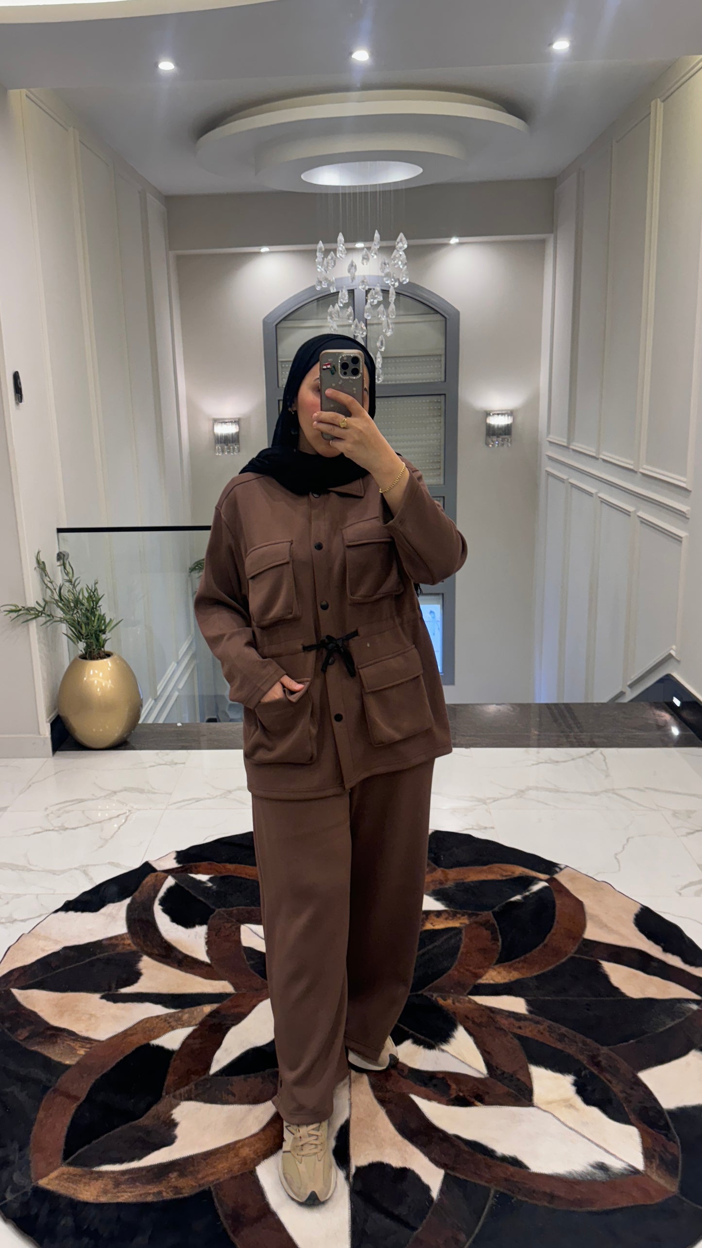 Oysho Set _Brown