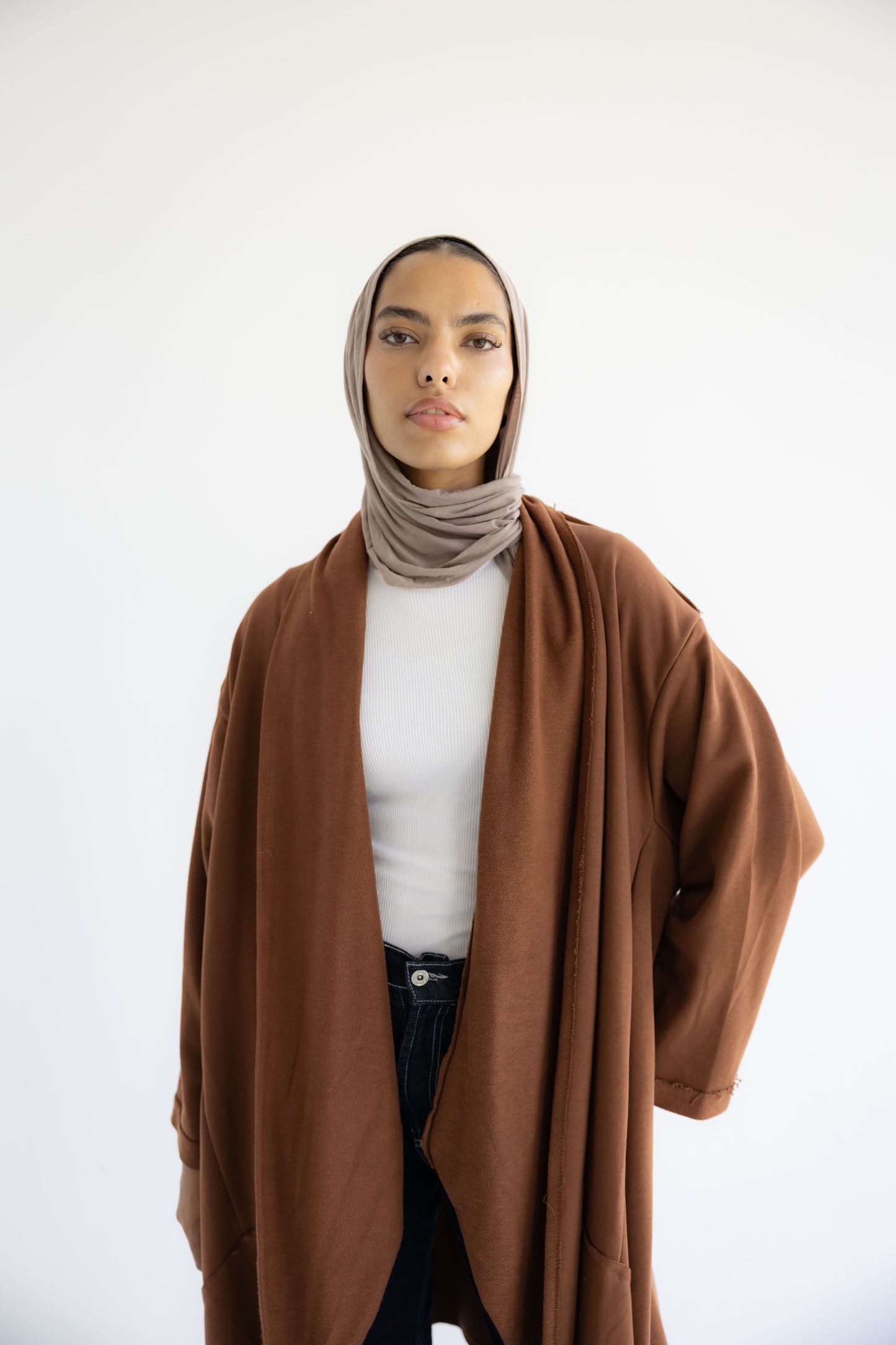 Coze Cardigan _Rust Brown