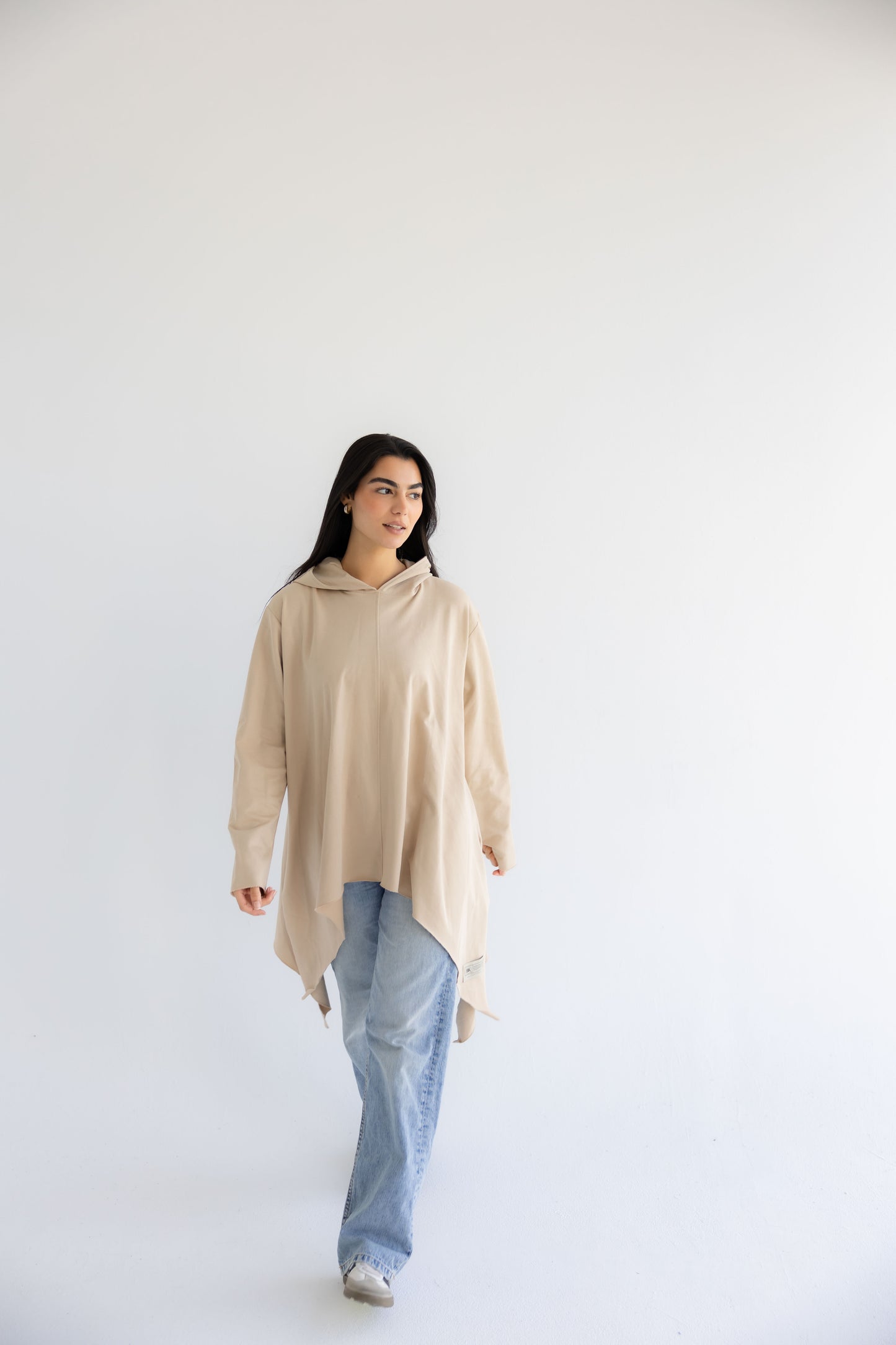 High Low Top _Beige
