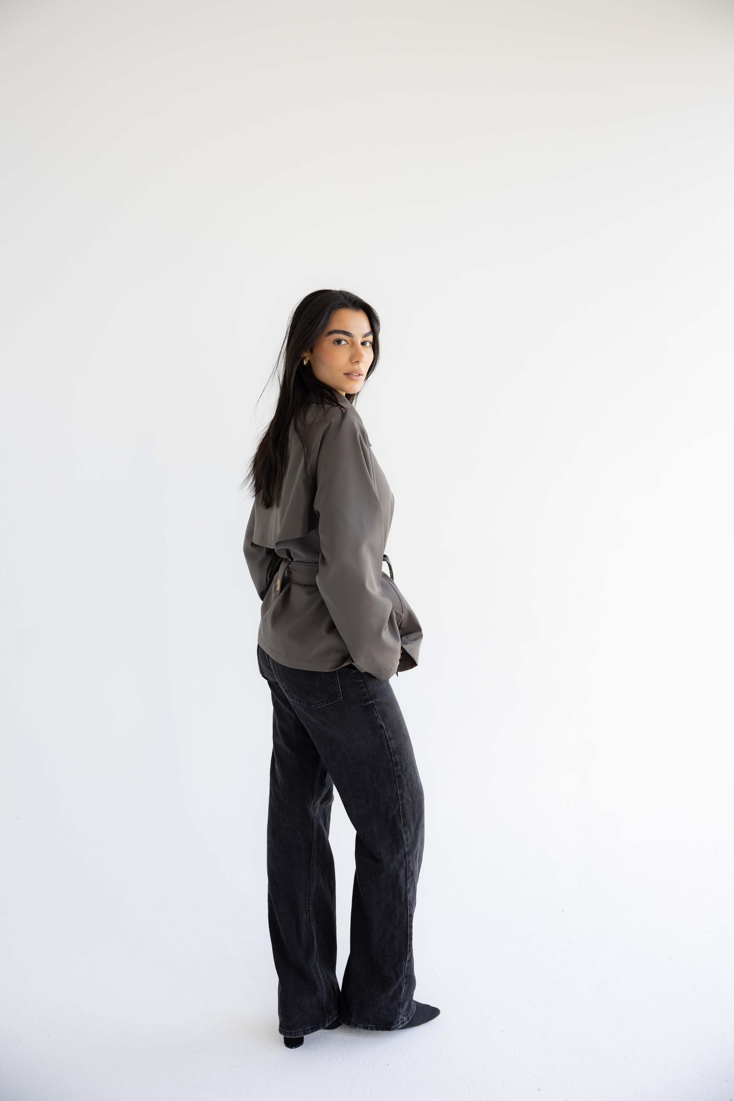 Trenchy jacket _Gray