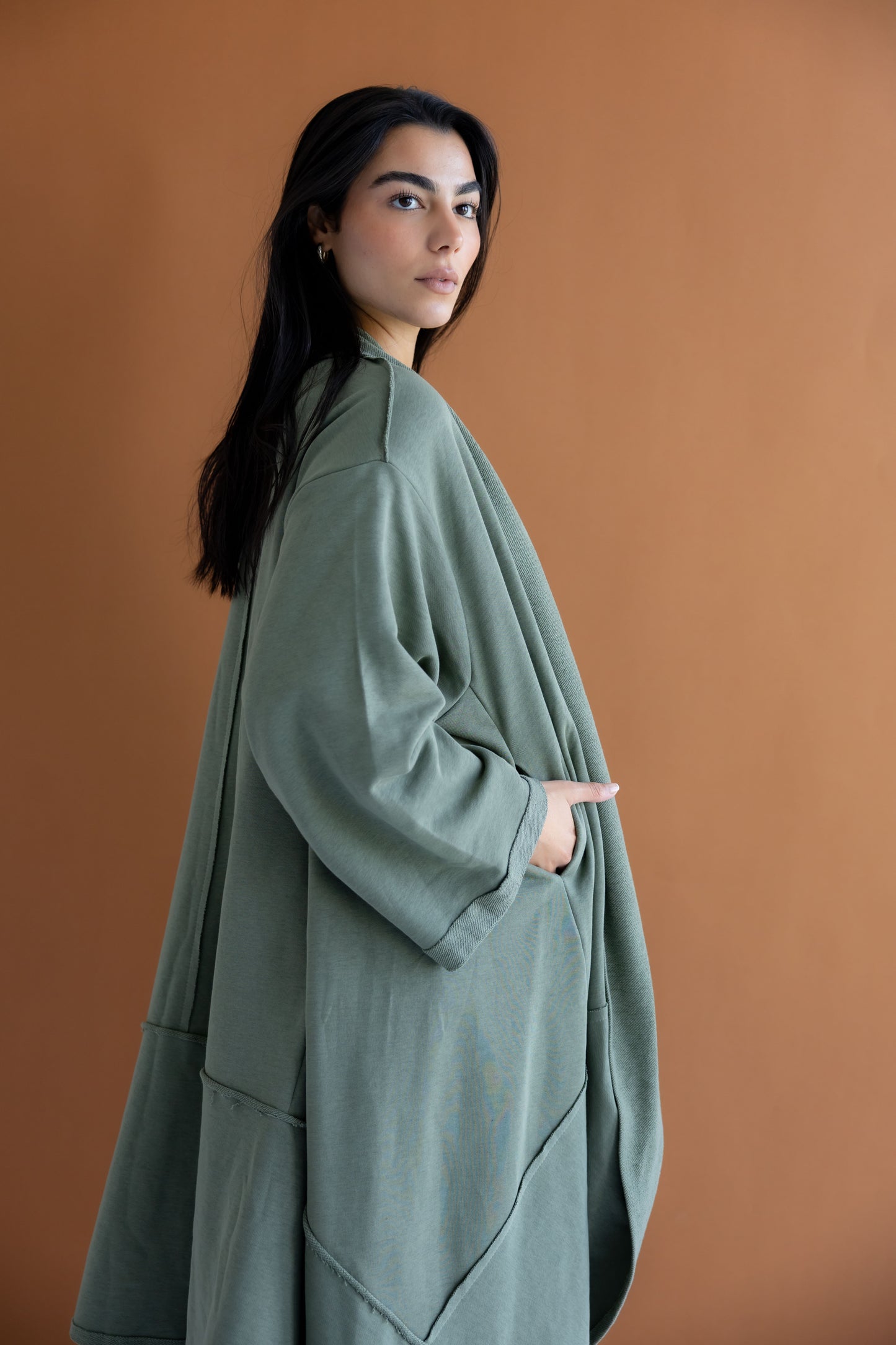 Coze Cardigan _Olive