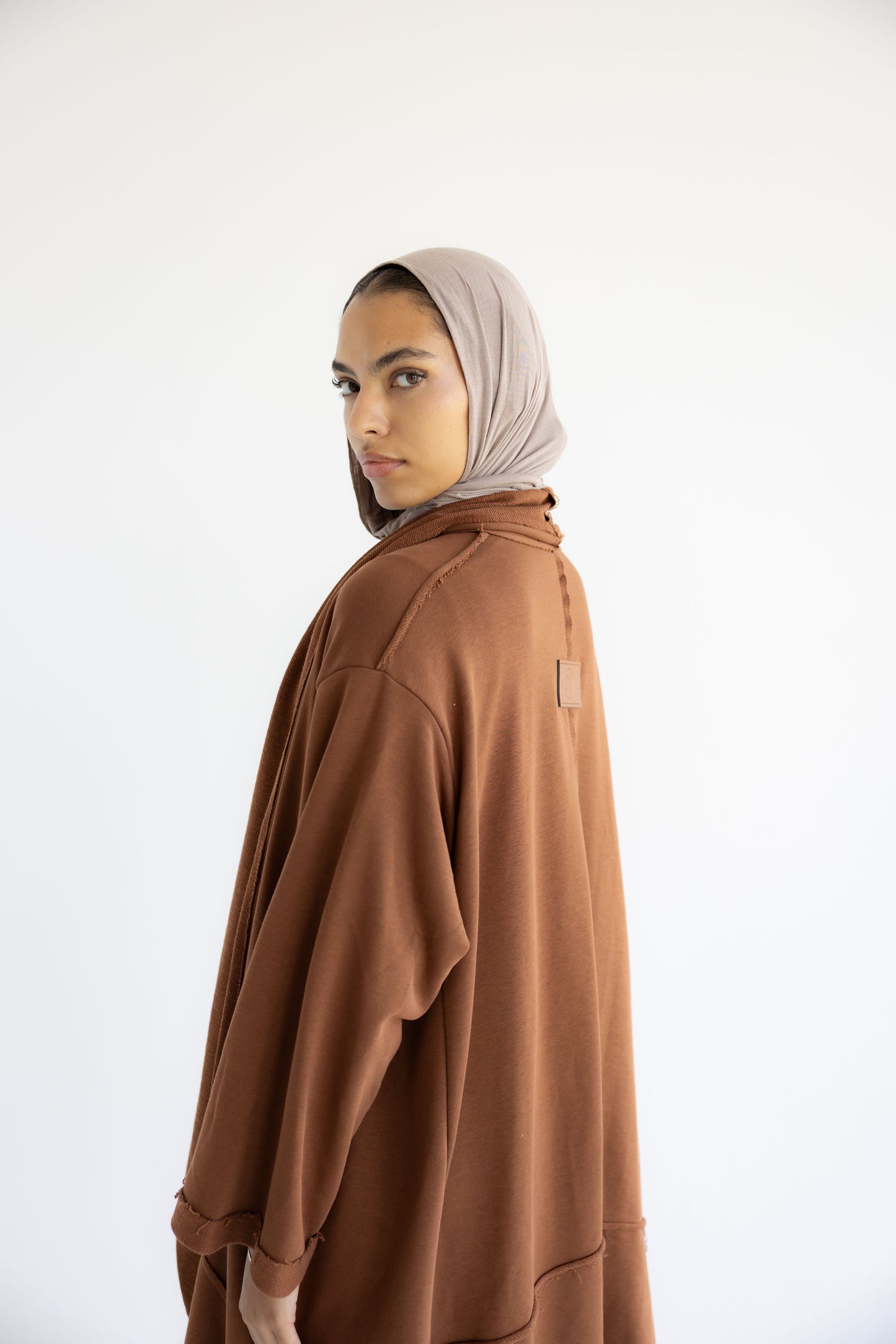 Coze Cardigan _Rust Brown