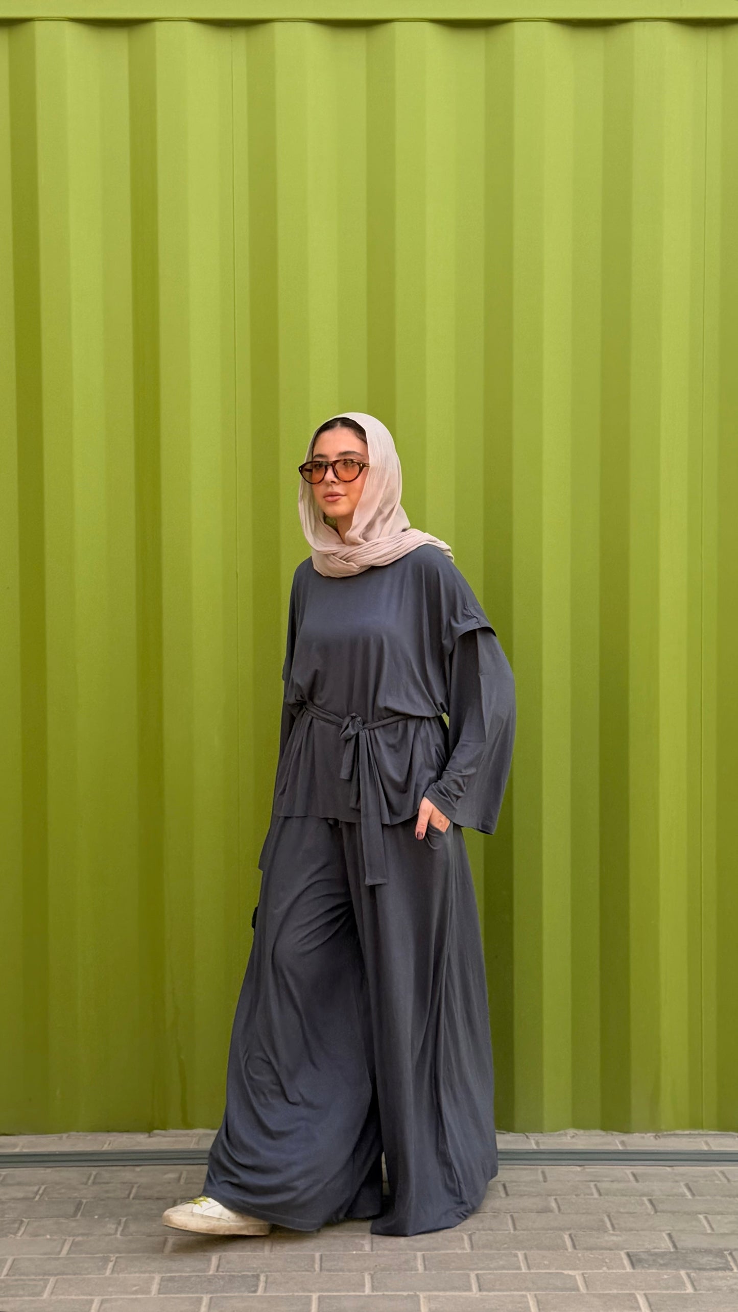 Soft cotton set _gray
