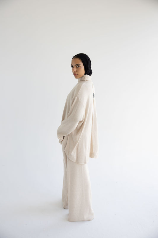 Calm Knit Set_Light Beige