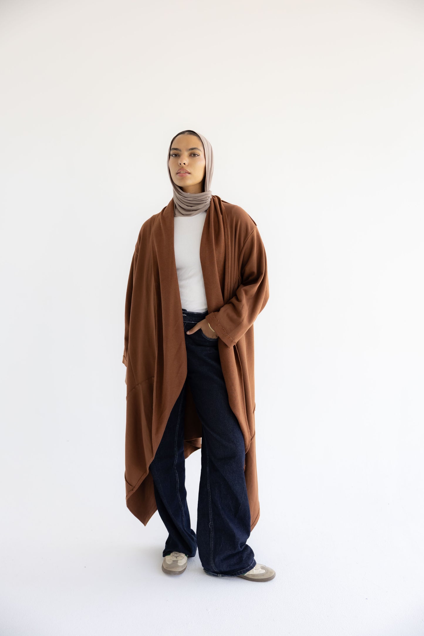 Coze Cardigan _Rust Brown
