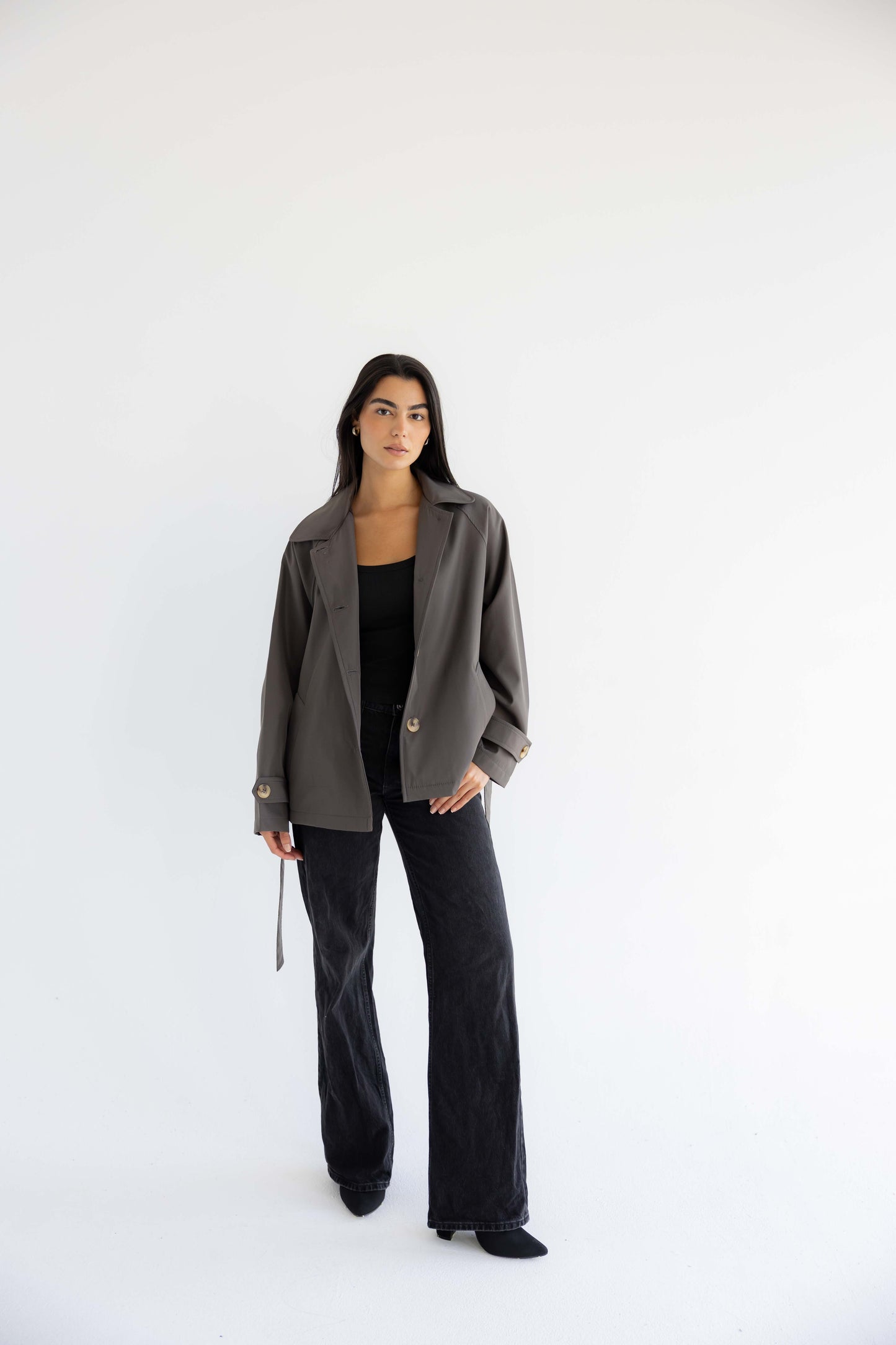 Trenchy jacket _Gray