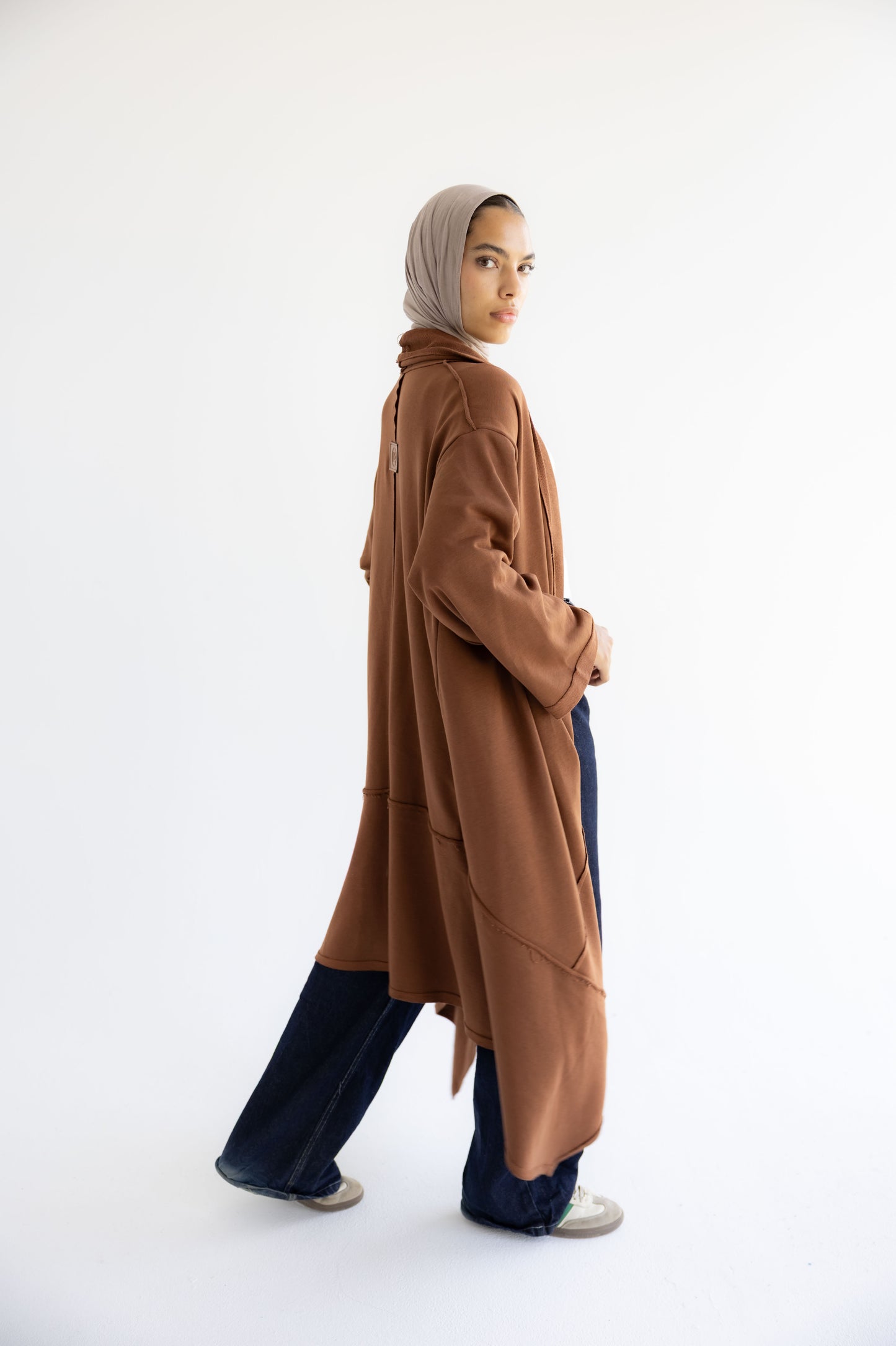 Coze Cardigan _Rust Brown