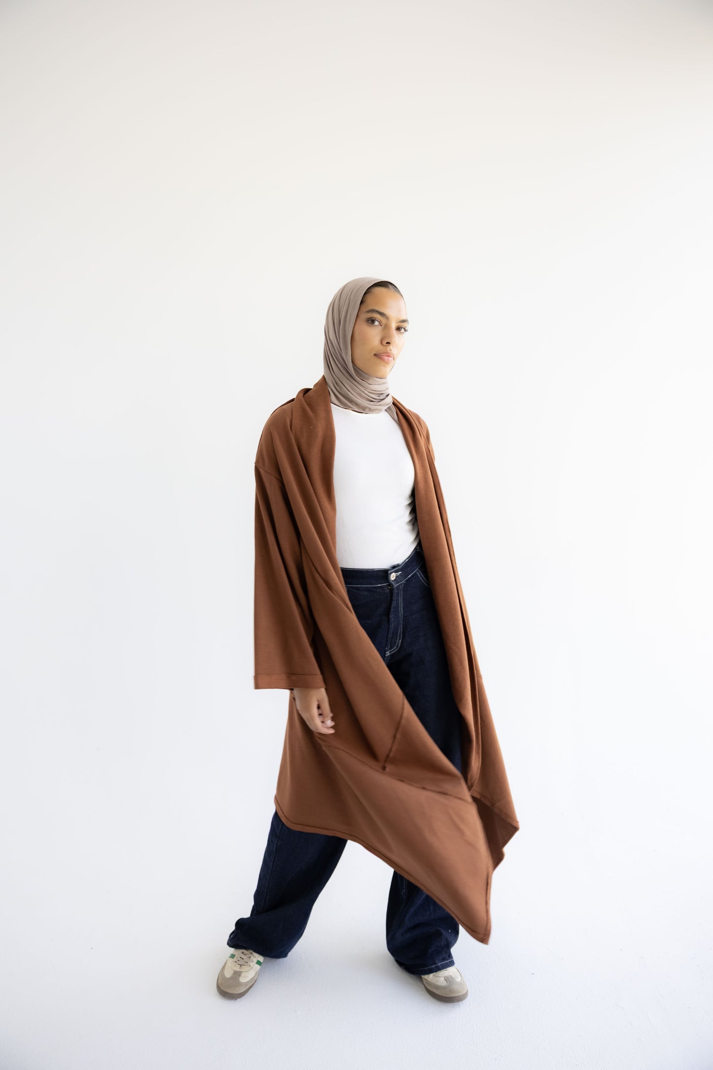 Coze Cardigan _Rust Brown
