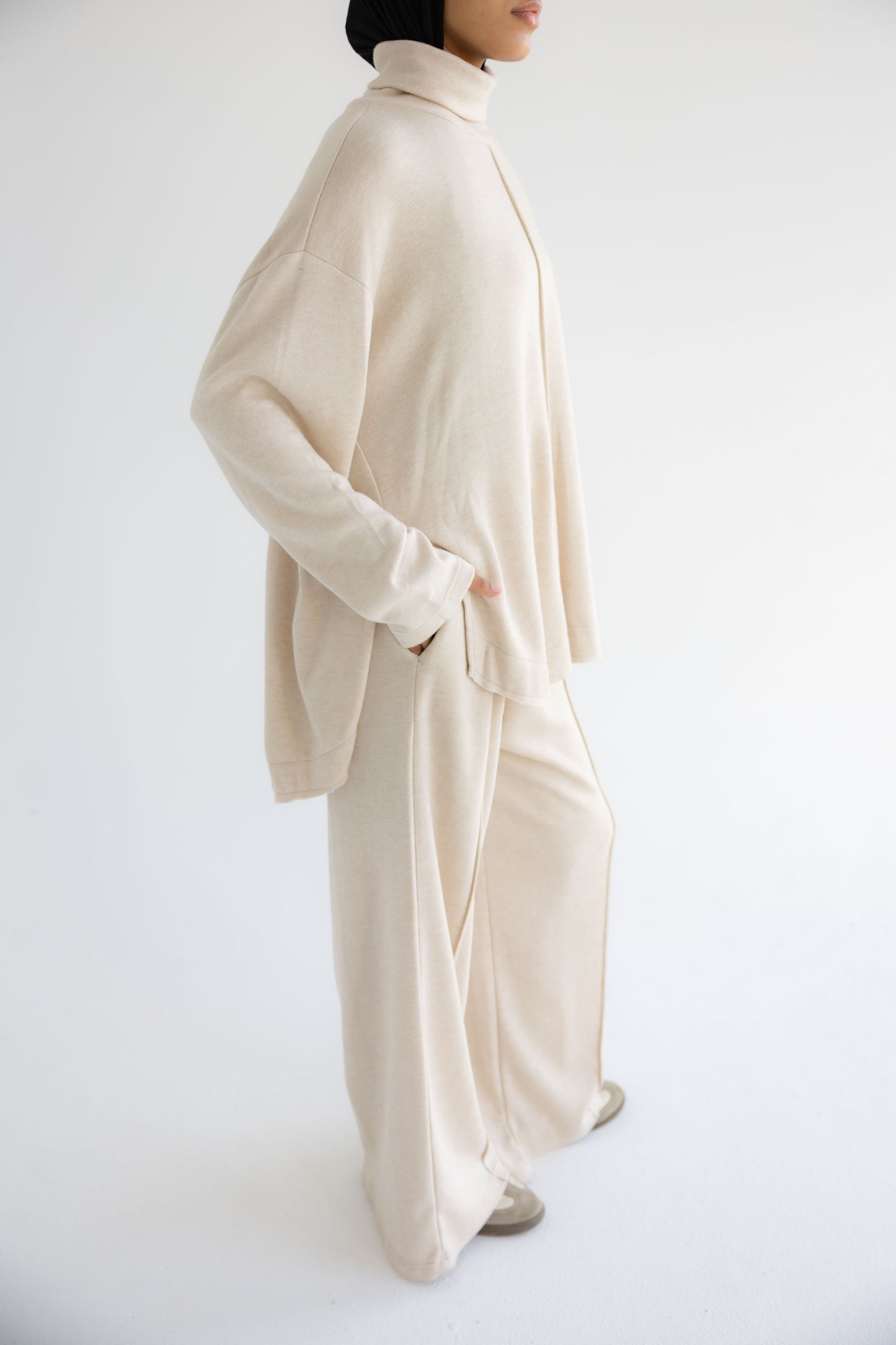 Calm Knit Set_Light Beige