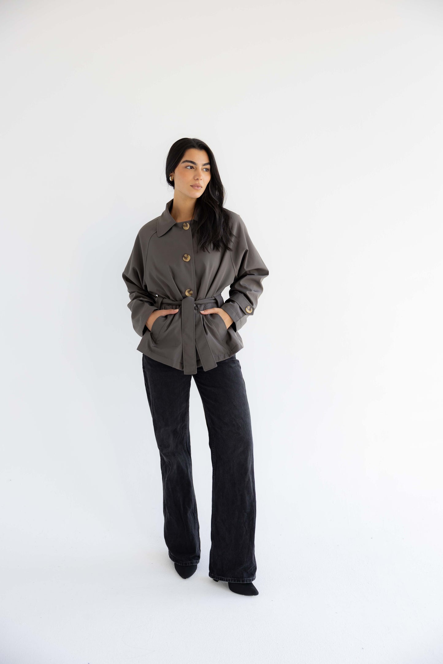 Trenchy jacket _Gray