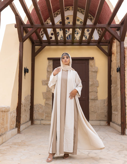 Shawl Stripped kaftan