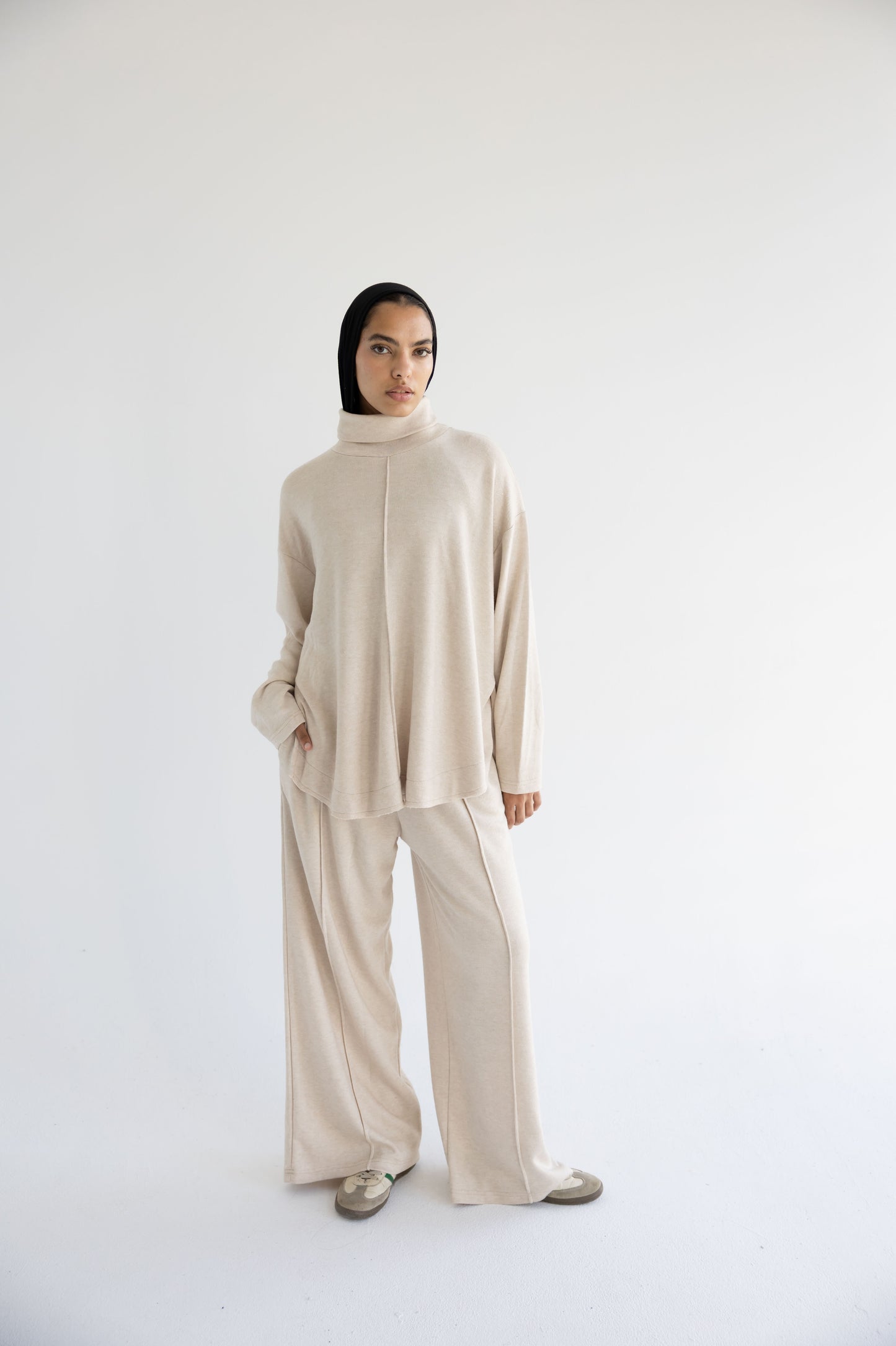 Calm Knit Set_Light Beige