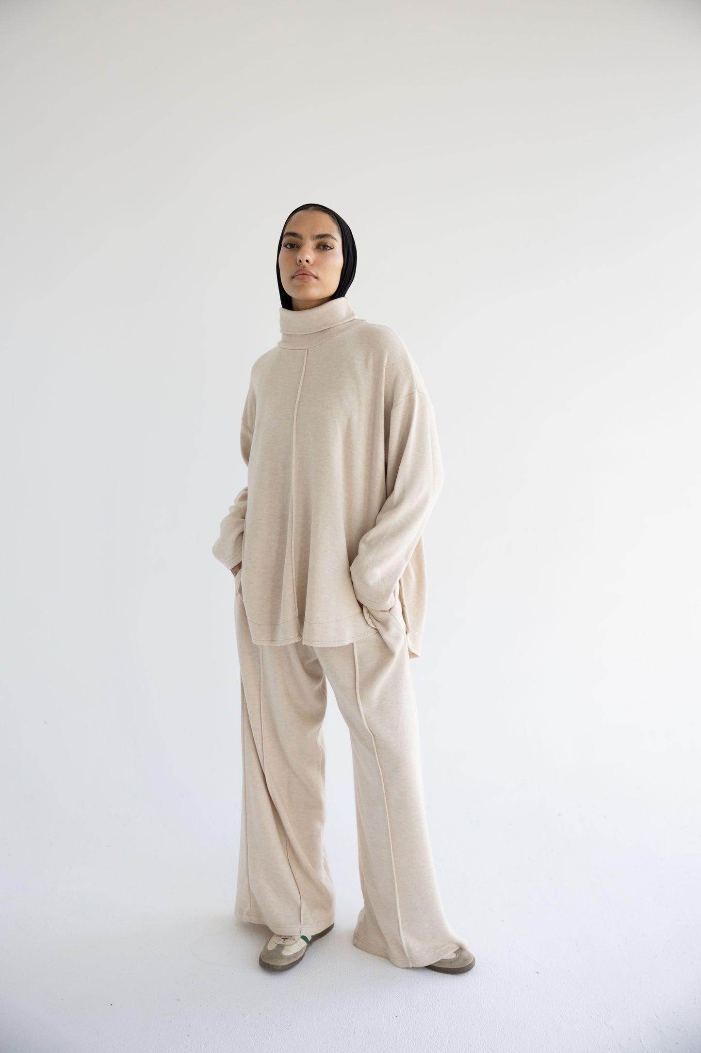 Calm Knit Set_Light Beige