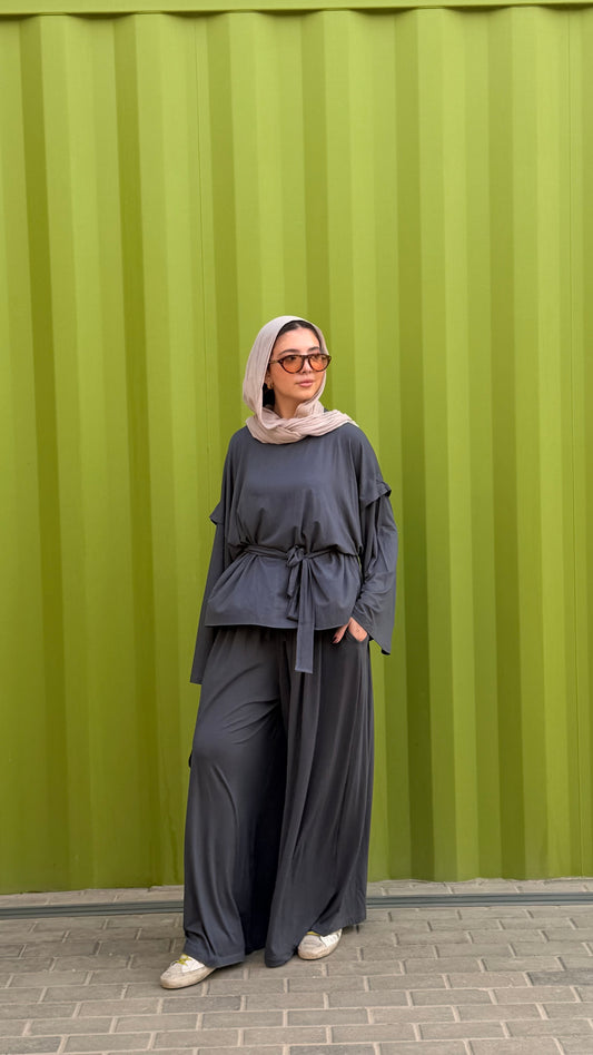Soft cotton set _gray