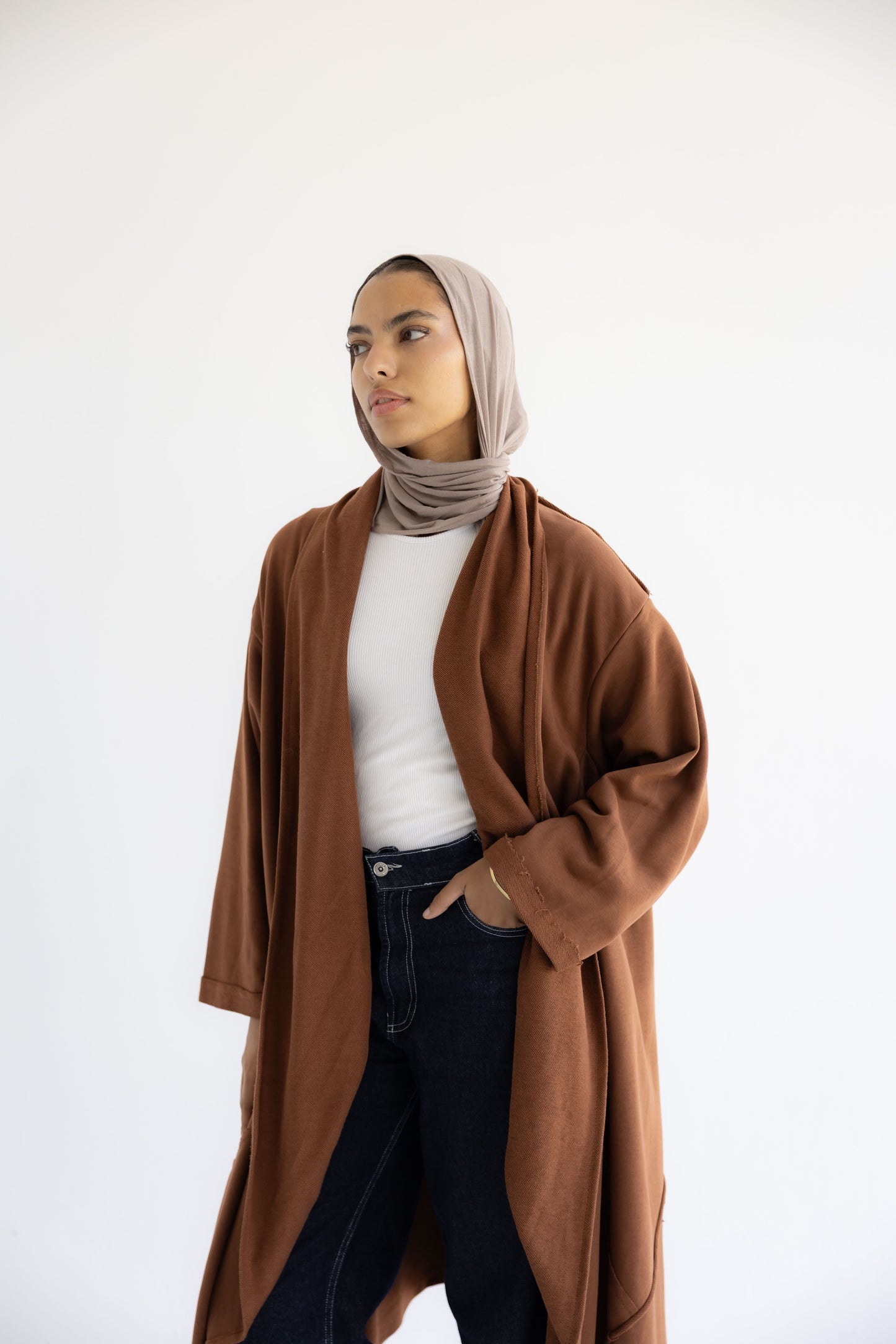 Coze Cardigan _Rust Brown