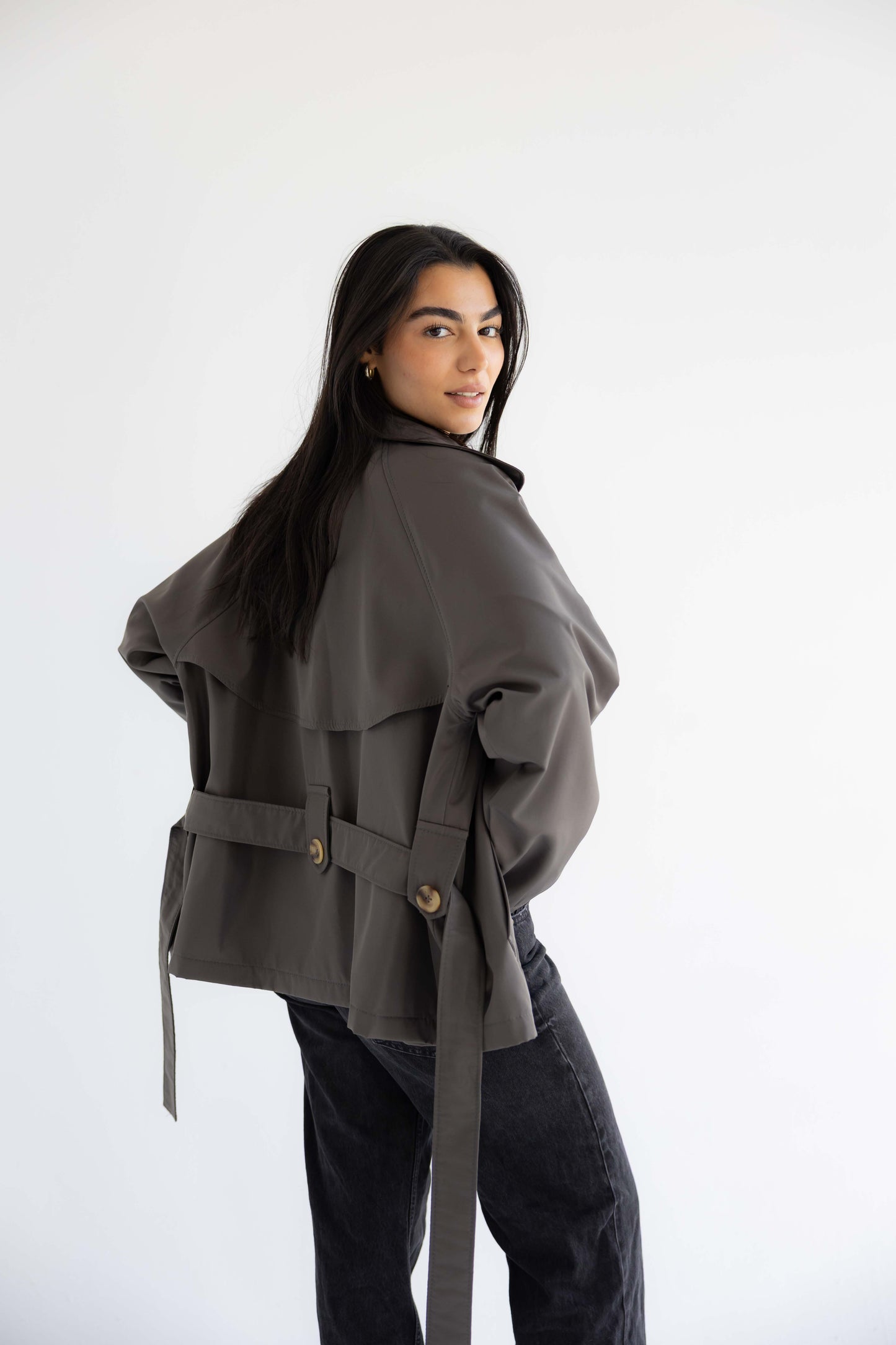 Trenchy jacket _Gray