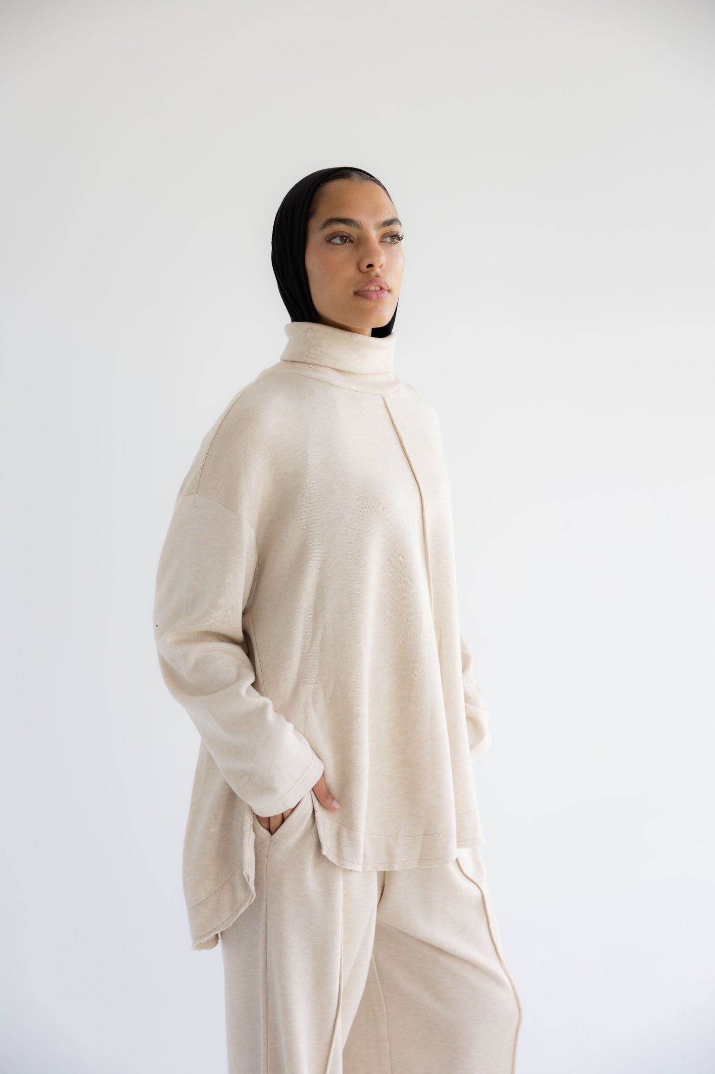 Calm Knit Set_Light Beige