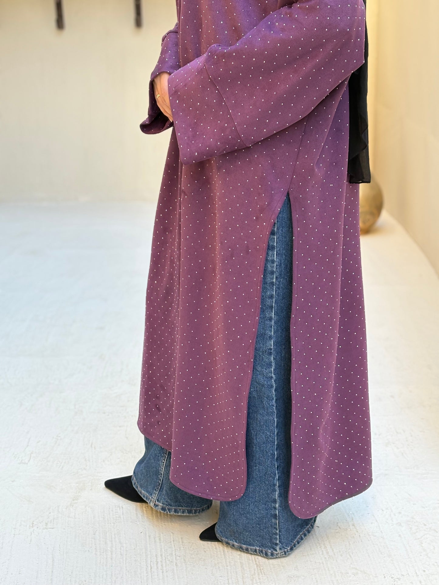 Layali Shirt Dress_Purple