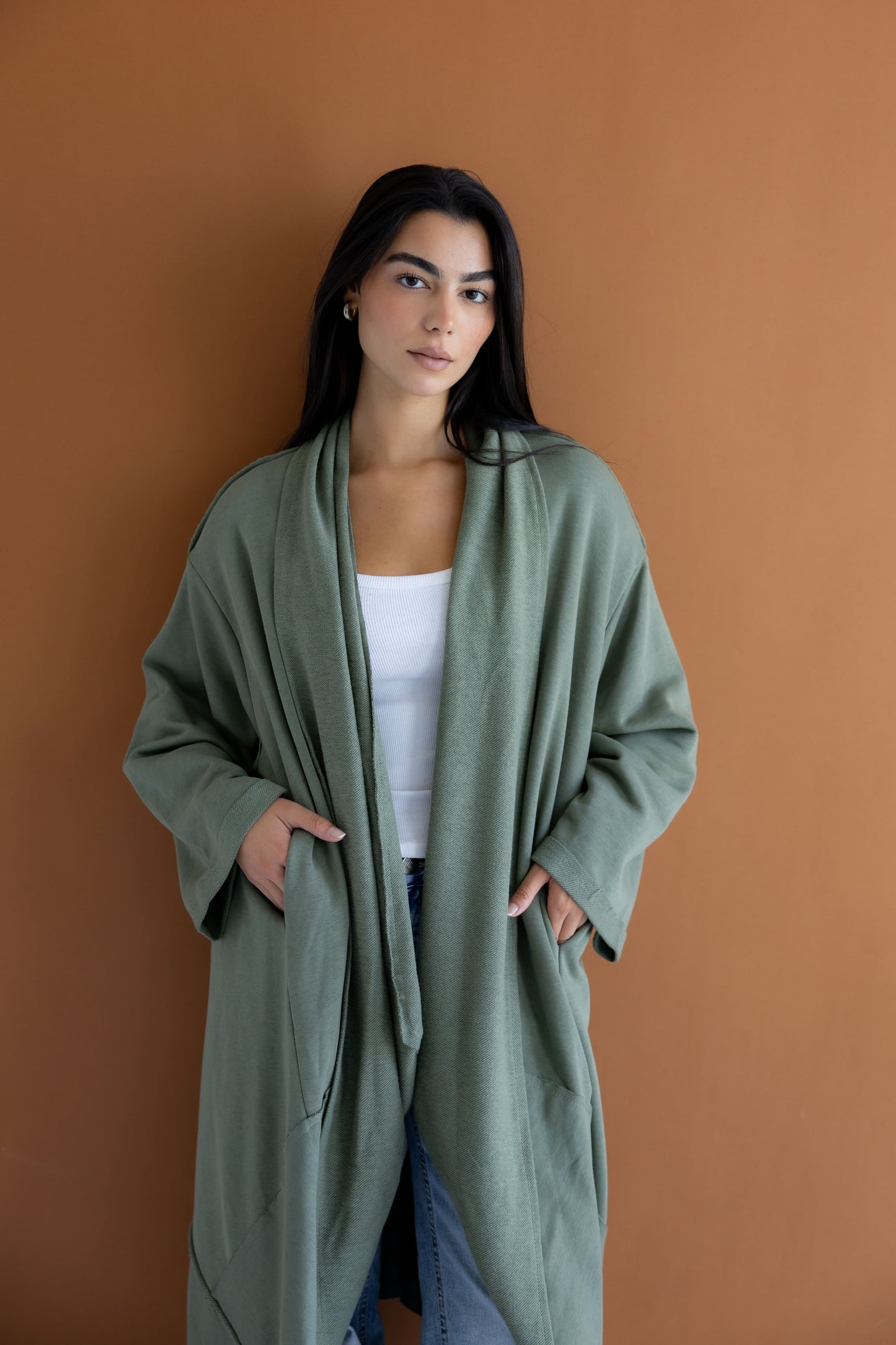 Coze Cardigan _Olive