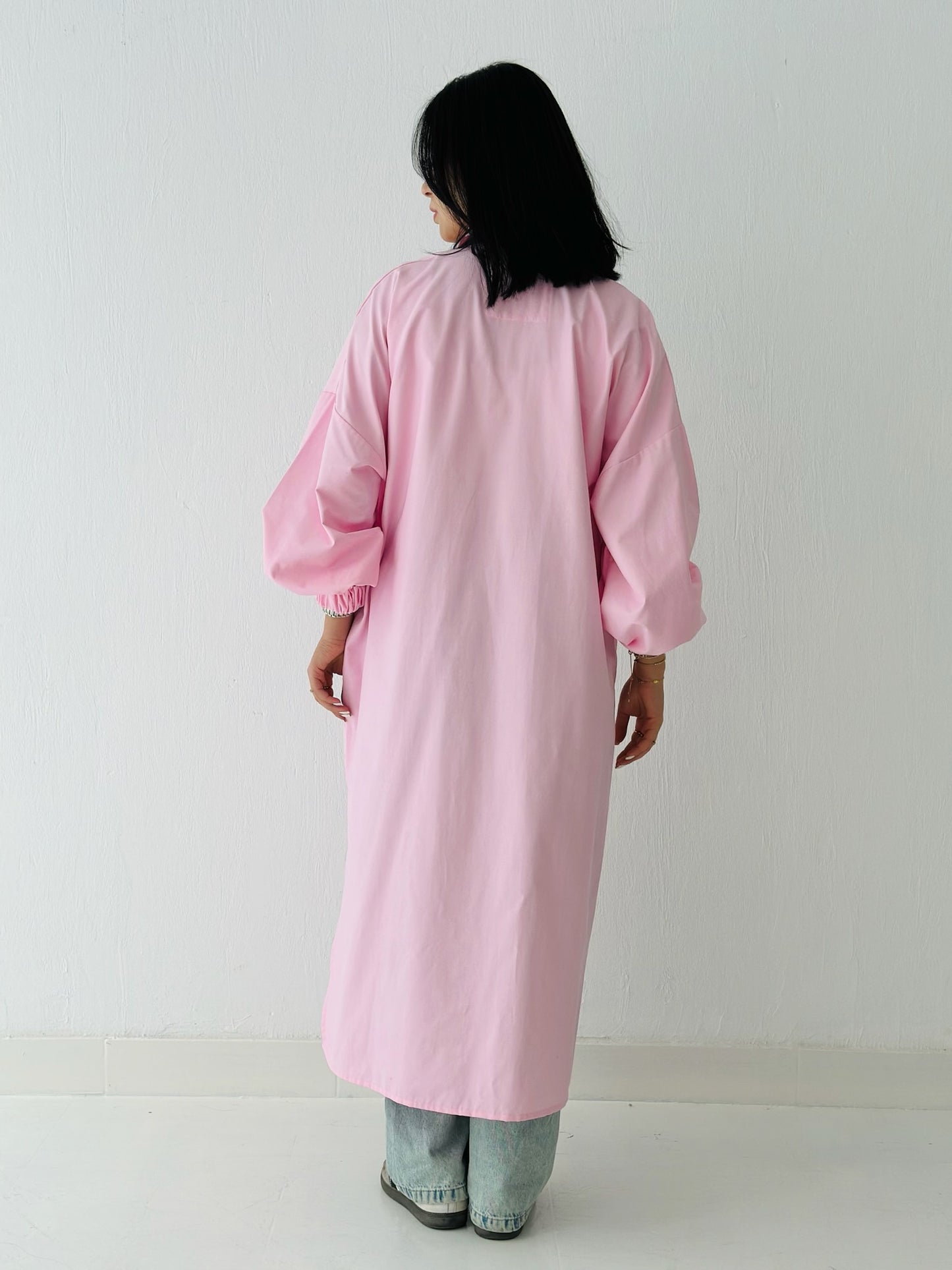 Puffy Shirt Dress_Pink