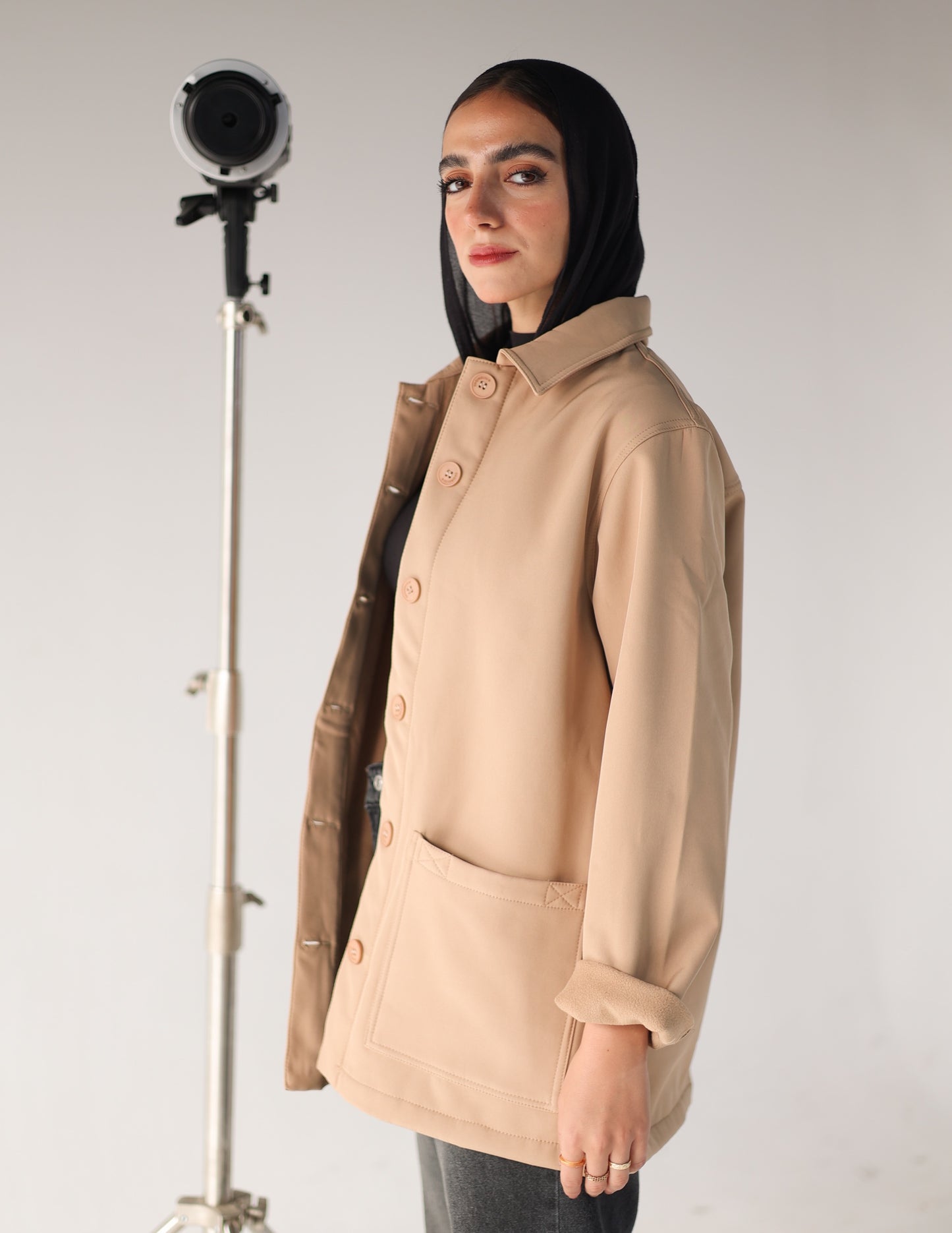 Bolar jacket _Beige